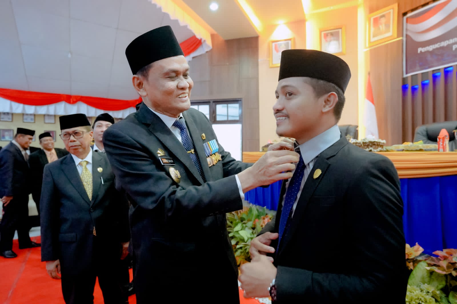 Bupati Barru Hadiri Pelantikan PAW Anggota DPRD Barru Dari Nasdem