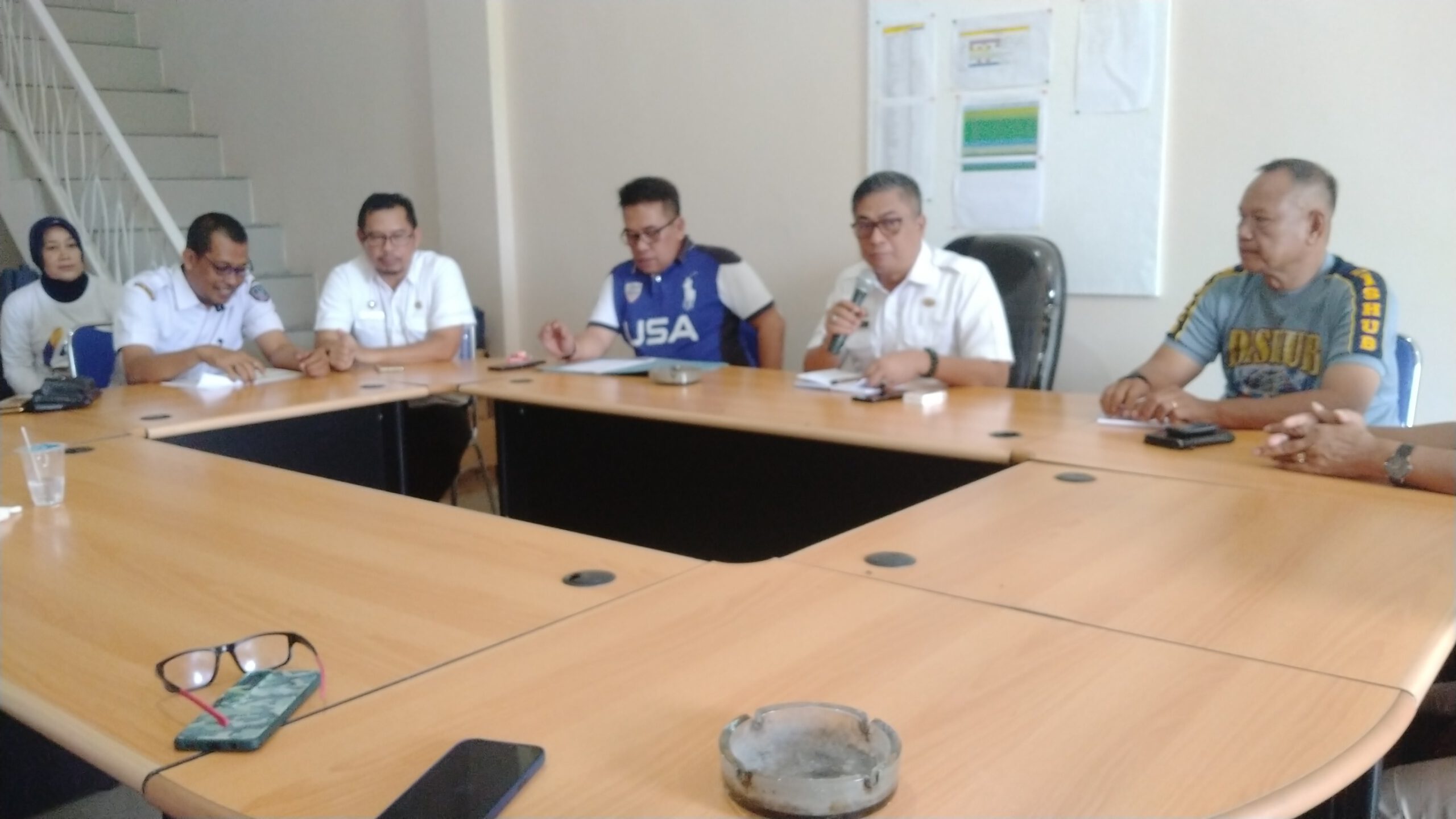 Sepekan  Menuju  Porprov, KONI Barru  Rapat Koordinasi Yang Dipimpin Ketua Kontingen Abustan