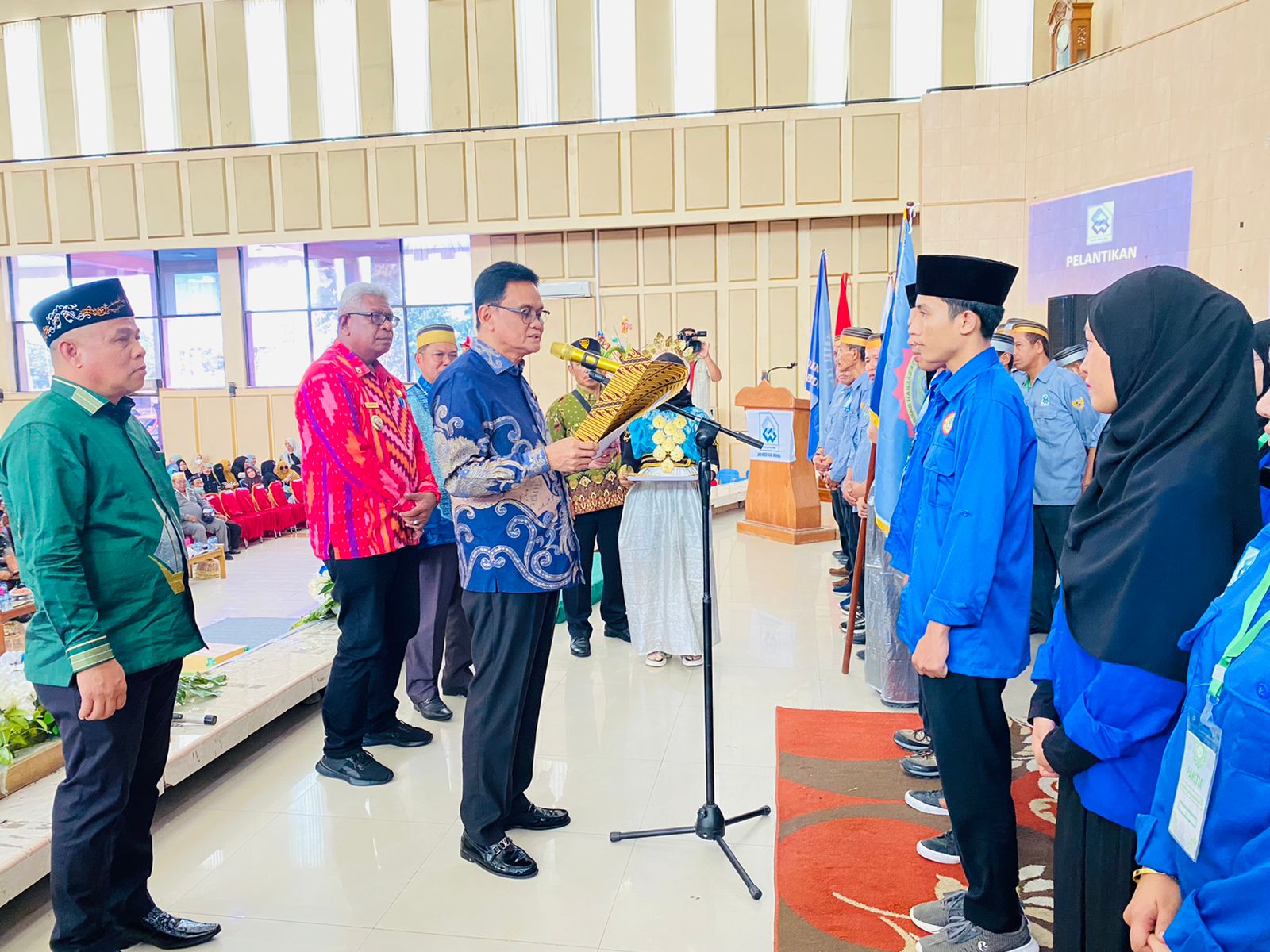 Di Timika Bupati Barru Lantik Badan Otonom dirangkaikan Maulid KKDB Papua