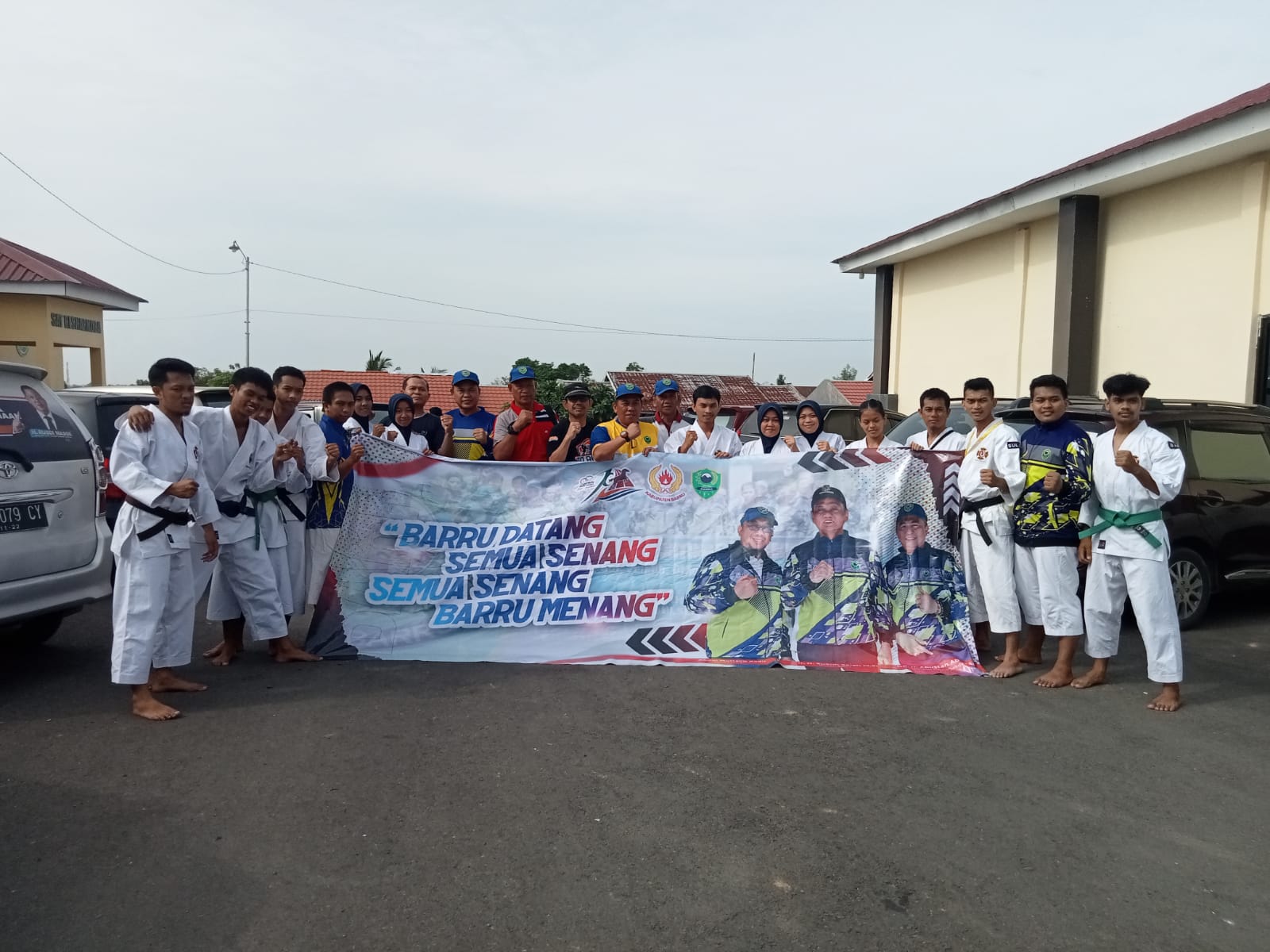 Porda XVII, Perjuangan Tak Muda Akhirnya Cabor Kempo Barru  3 Emas, 1 Perak dan 8 Perunggu