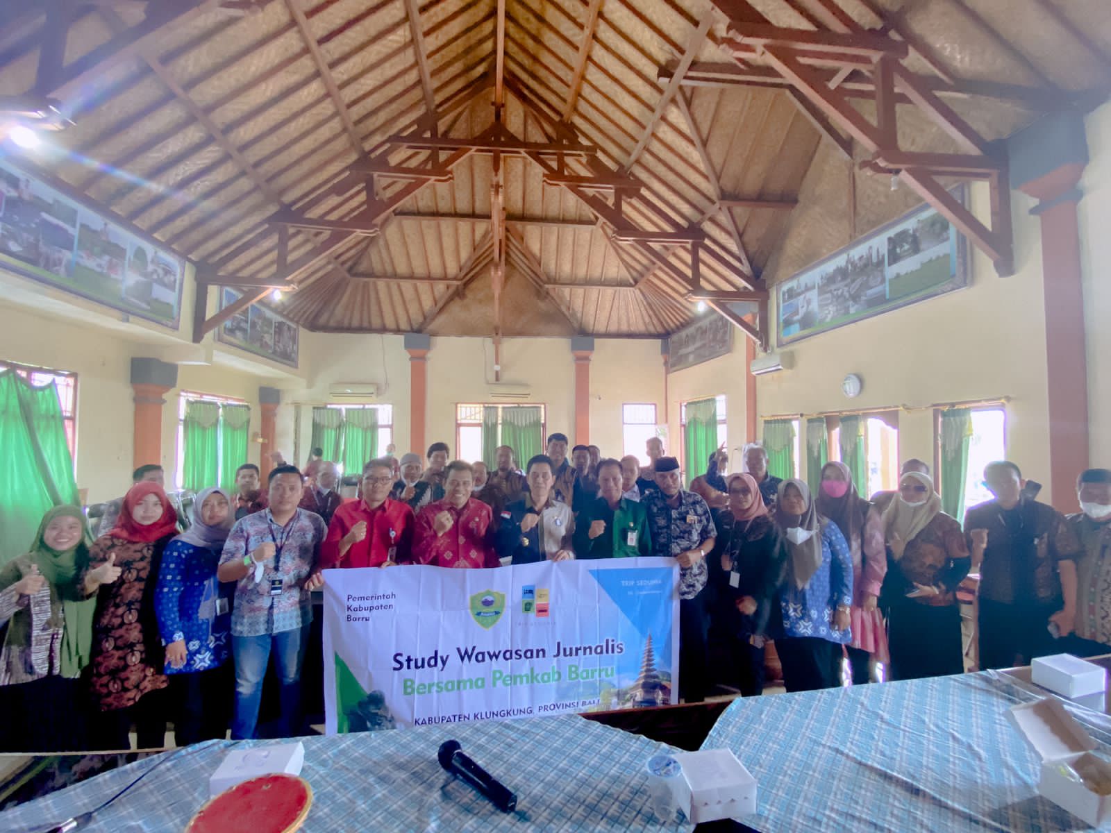 Study Wawasan Jurnalis-Diskominfo SP Barru Di Kabupaten Klungkung