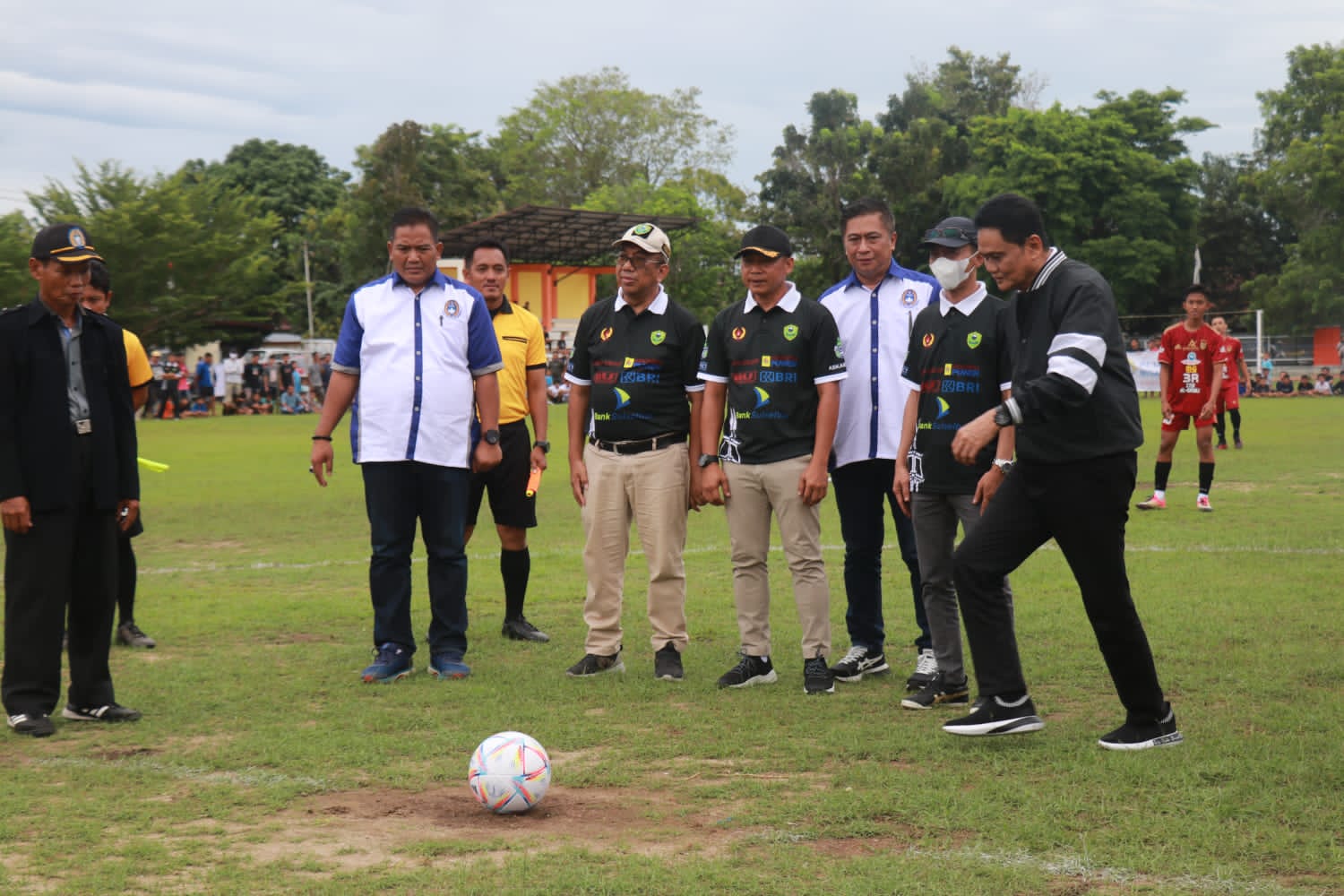 Suardi Saleh Buka Turnamen Bupati Cup Dirangkaikan Pelantikan ASKAB PSSI Barru