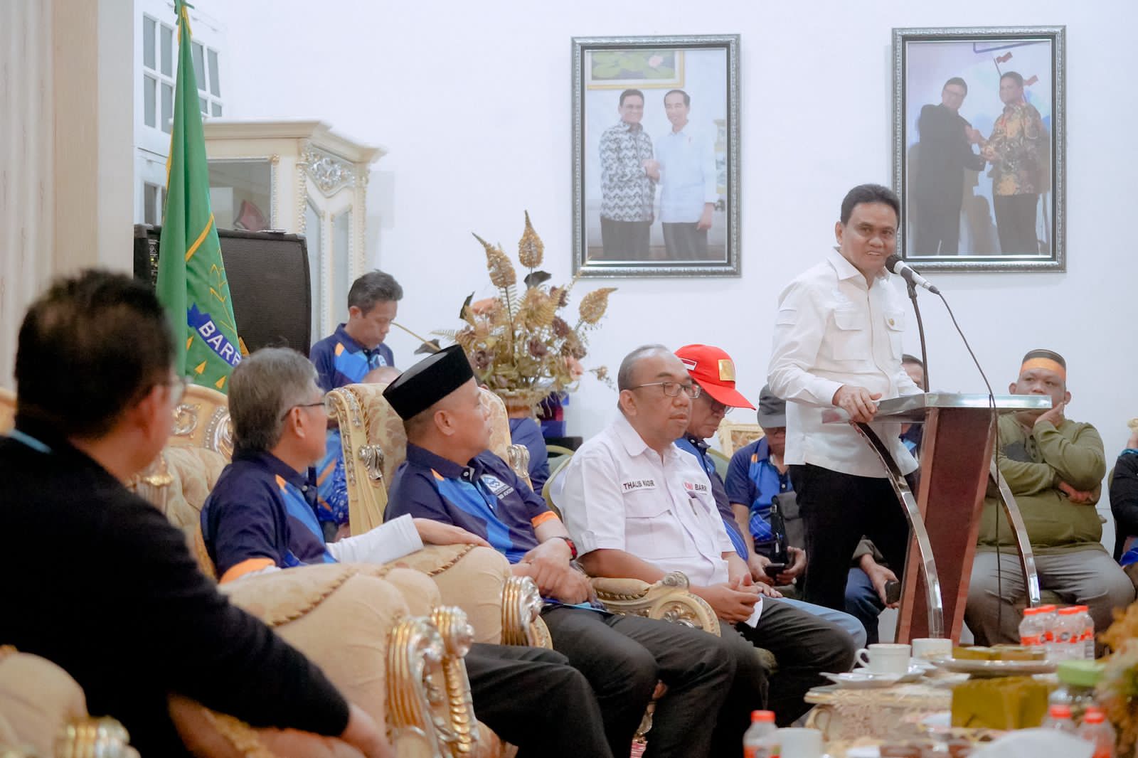 Suardi Saleh Urai Potensi Daerah dihadapan Peserta Temu Saudagar Barru (TSB)