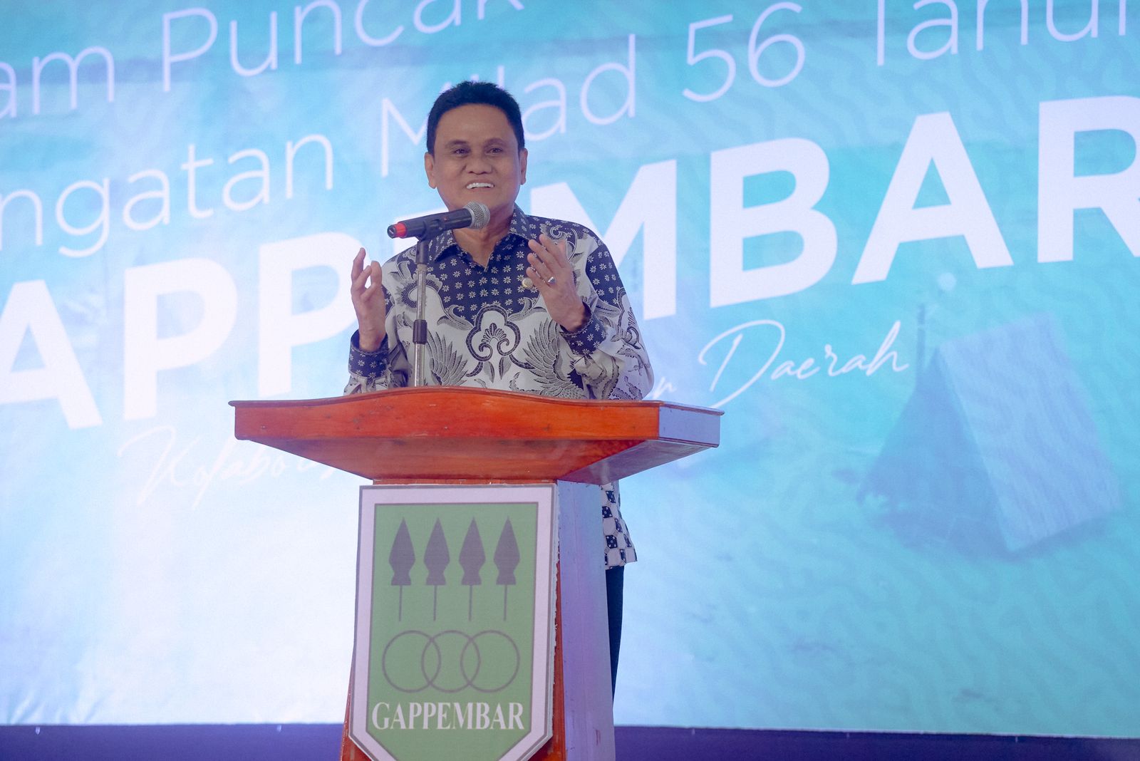 Gappembar Gelar Milad 56 Tahun, Bupati Cerita Pengalamannya