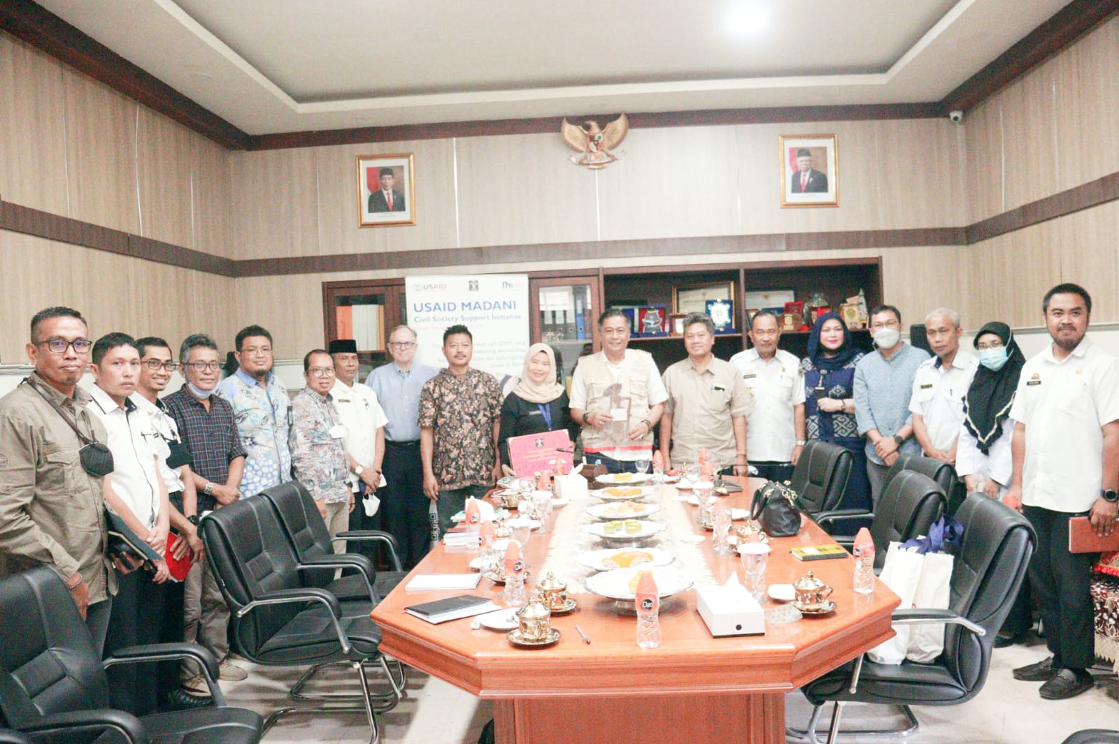 Kunjungan Monev Menkumham dan USAID MADANI Di Kab.Barru