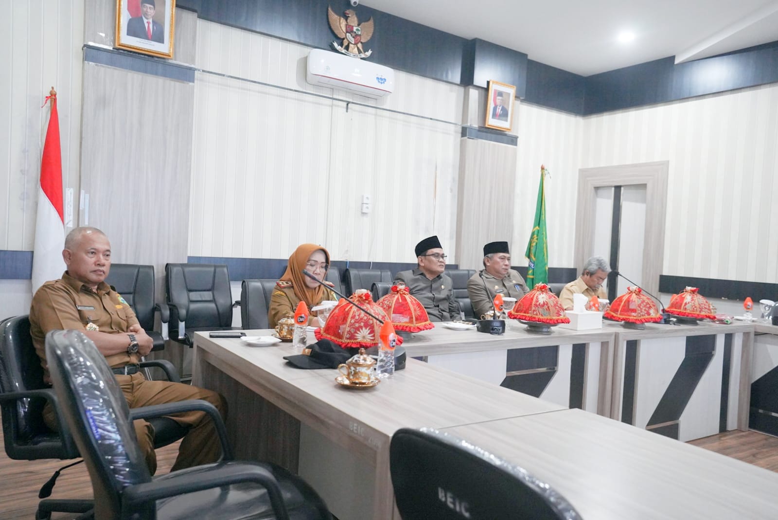 Bupati Hadiri Acara Peluncuran Aksi Pencegahan KPK Via Zoom