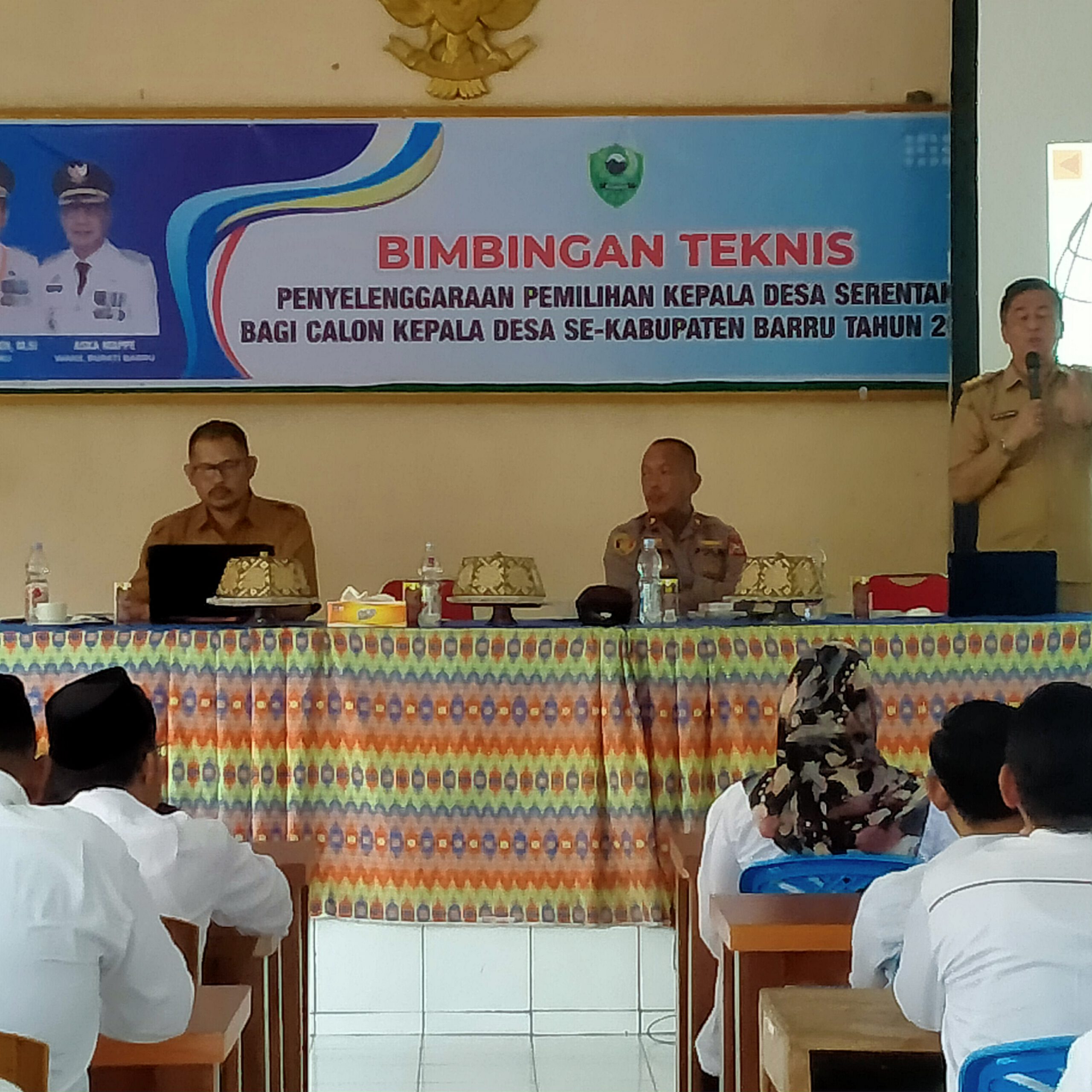 Bimtek Cakades Di Barru dibuka Sekda Barru
