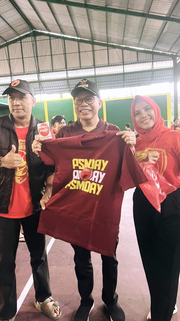 Silaturahmi dan Nobar PSM VS PS Sleman Owner Dan Reseller Nudishop Bersama Walikota Parepare