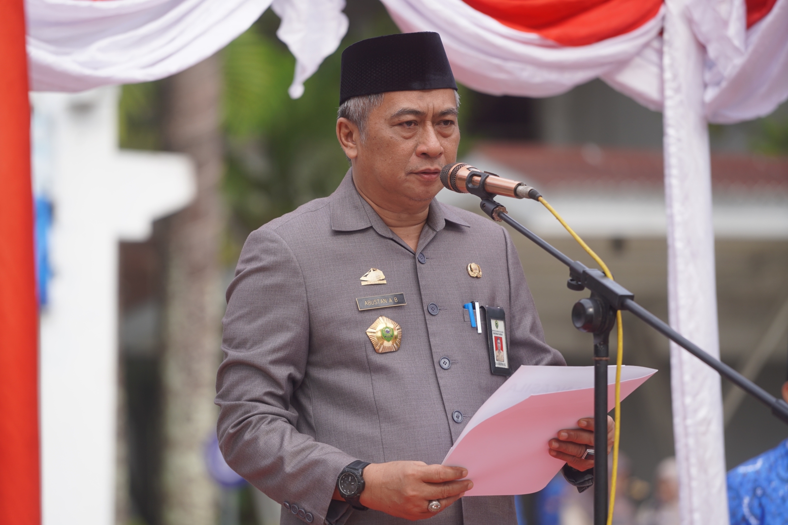 Upacara HKN ASN Barru:Sekda Inspektur,Kabid Humas Pemimpin Upacara