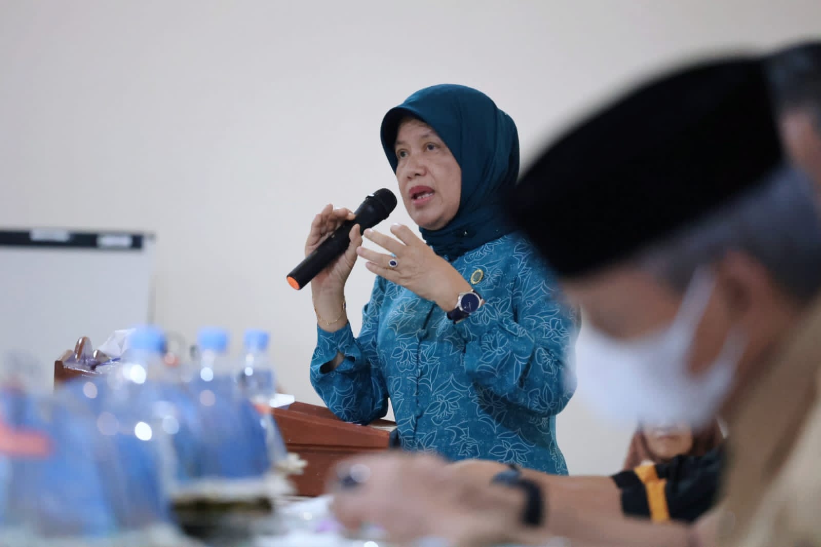 Hasnah Syam Narasumber Bimtek 8 Aksi Konvergensi Percepatan Penurunan Stunting  Pemda Barru-USAID Erat
