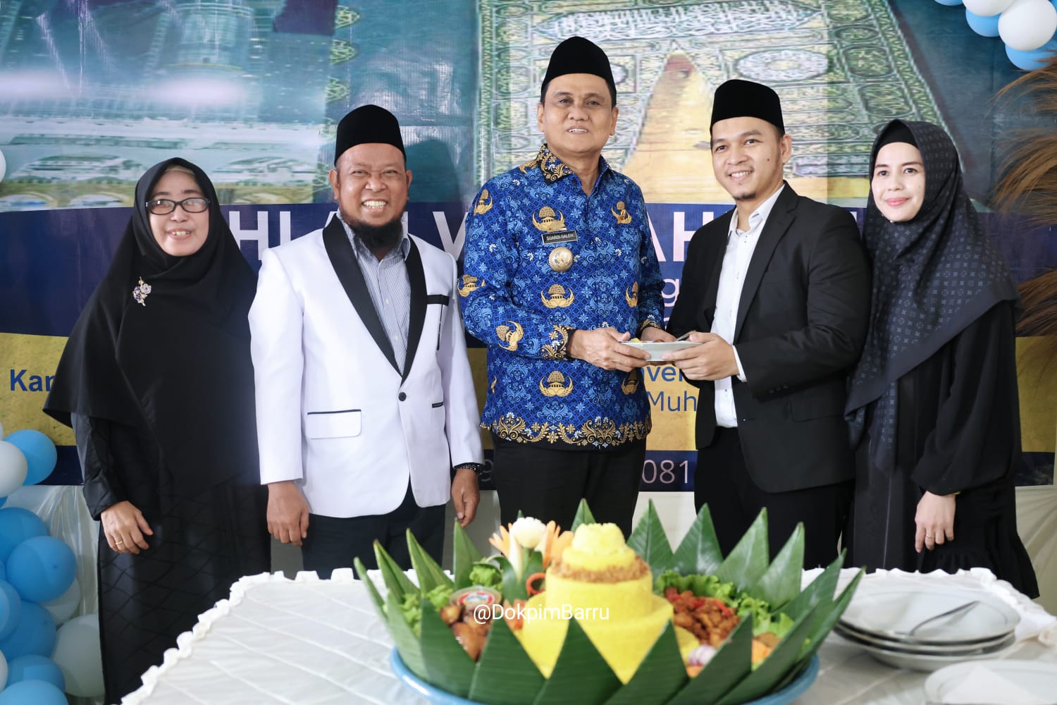 Bupati Barru Resmikan Pembukaan Kantor Tour Travel Umroh Al Kaunain Cabang Barru di Pekkae