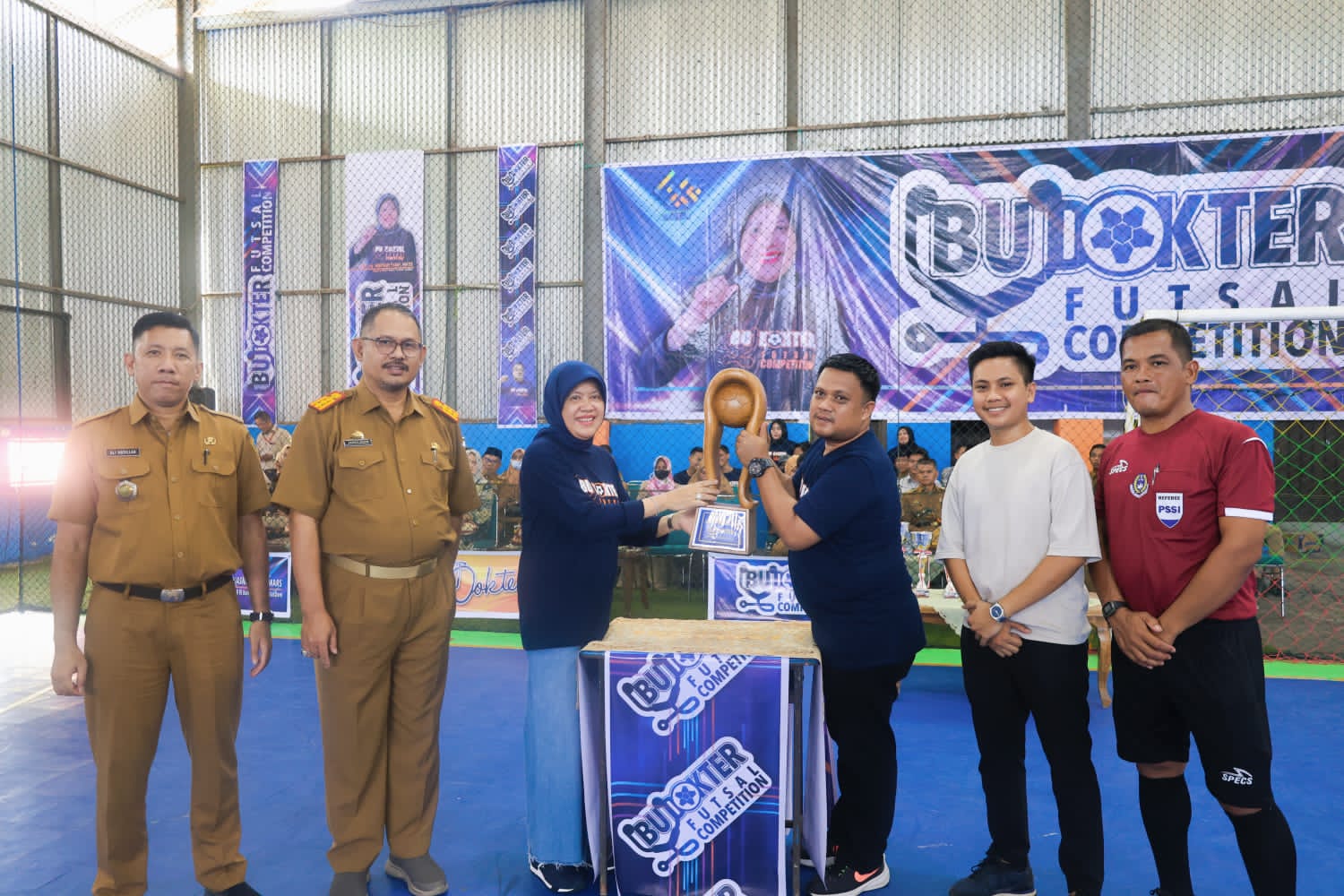 Bu Dokter Futsal Competition 2023 Resmi dibuka Hasnah Syam
