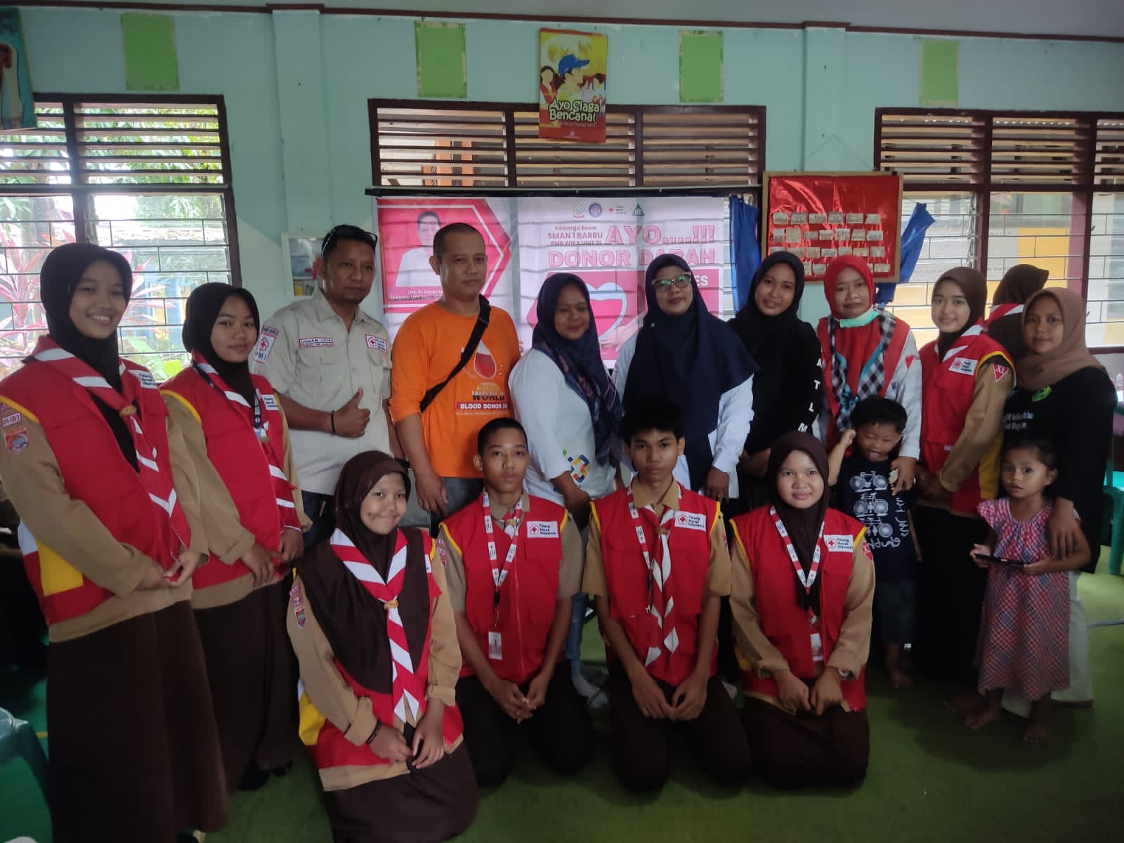 Sambut  Bulan Ramadhan, Wira UNIT 01 SMAN 1 Barru Bakti Sosial Donor Darah Dan Pemeriksaan Kesehatan