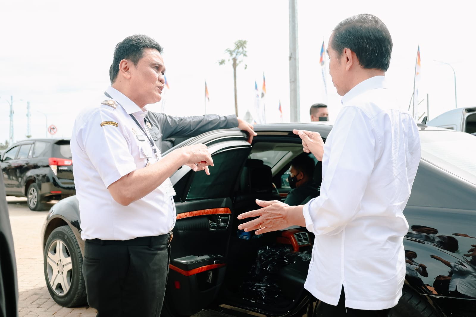Peresmian  Jalur Kereta Api Makassar-Parepare, Suardi Saleh Dititipi Pertanyaan Oleh Presiden Jokowidodo
