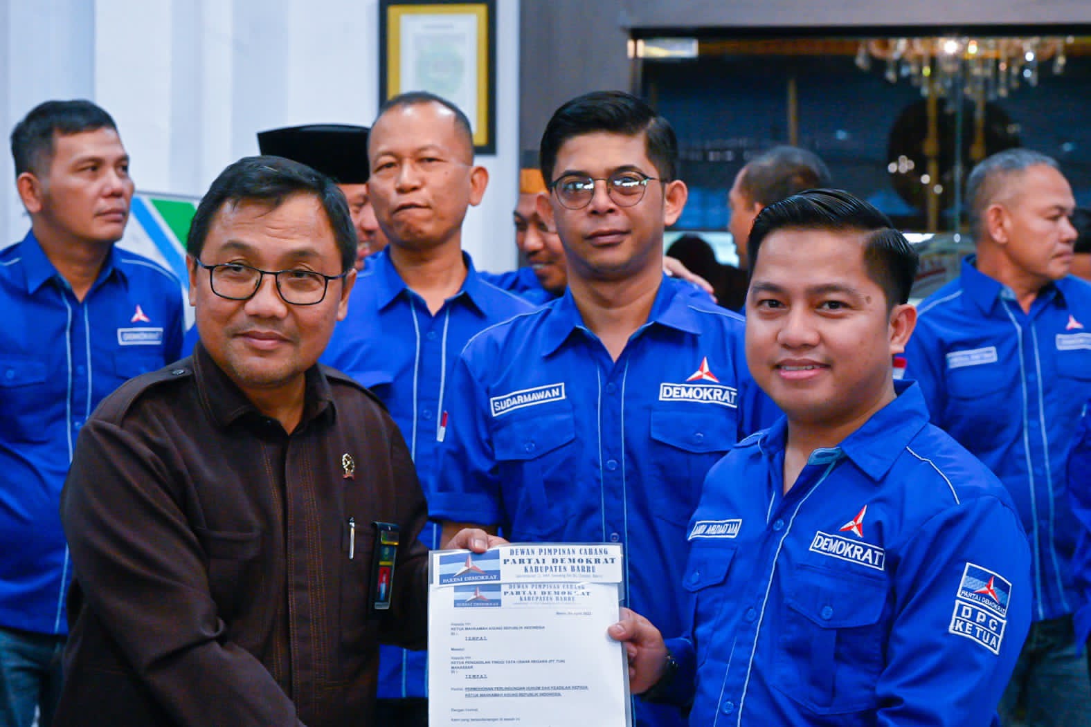 Tolak PK, DPC Demokrat Barru Solid dengan Kepemimpinan  AHY