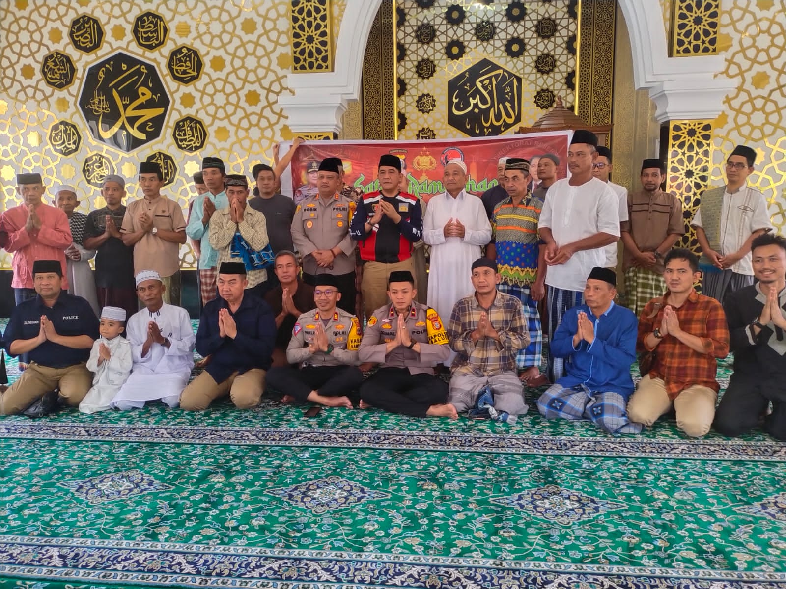 Dirresnarkoba Polda Sulsel Safari Jumat Di Masjid Hj Nadiah Madello,Himbau Warga Jauhi Narkoba