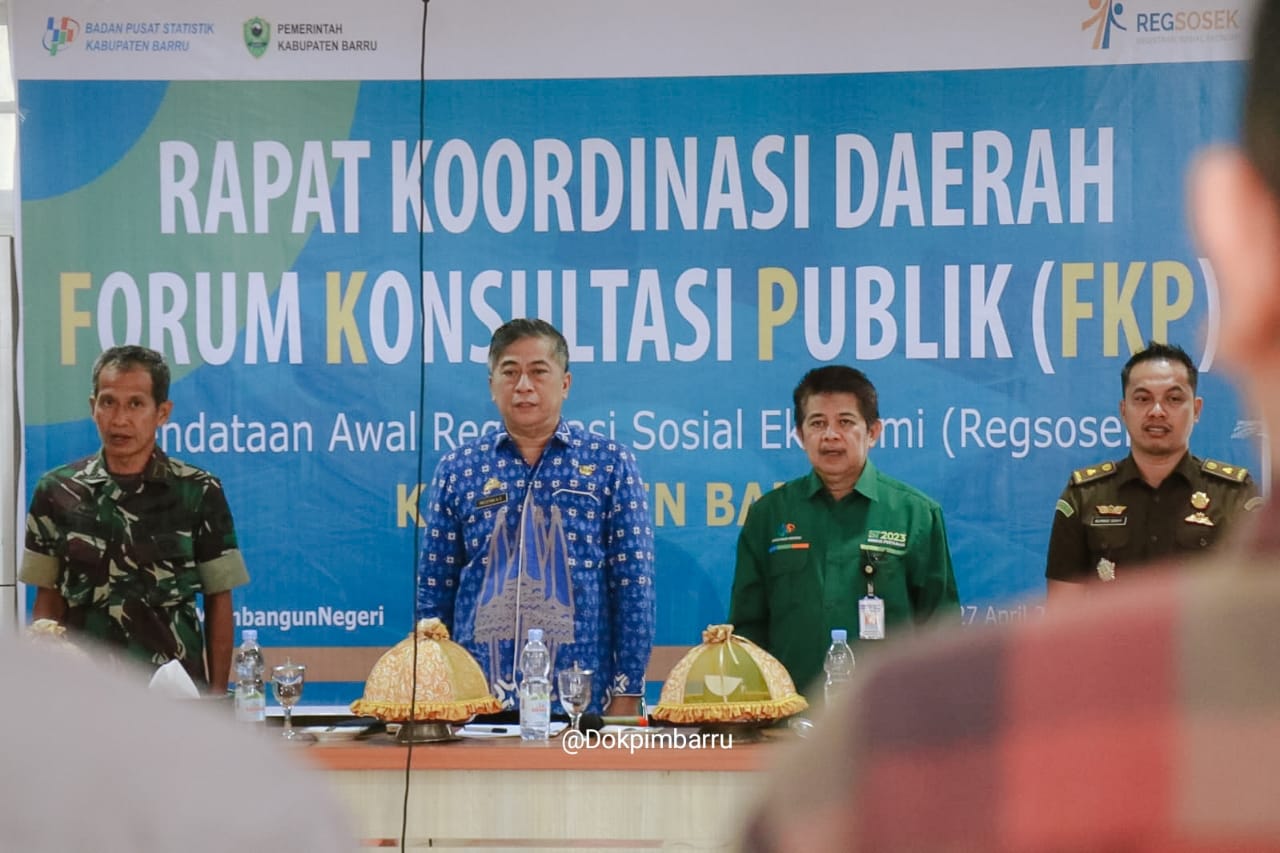 Sekda Buka Rakorda Regsosek