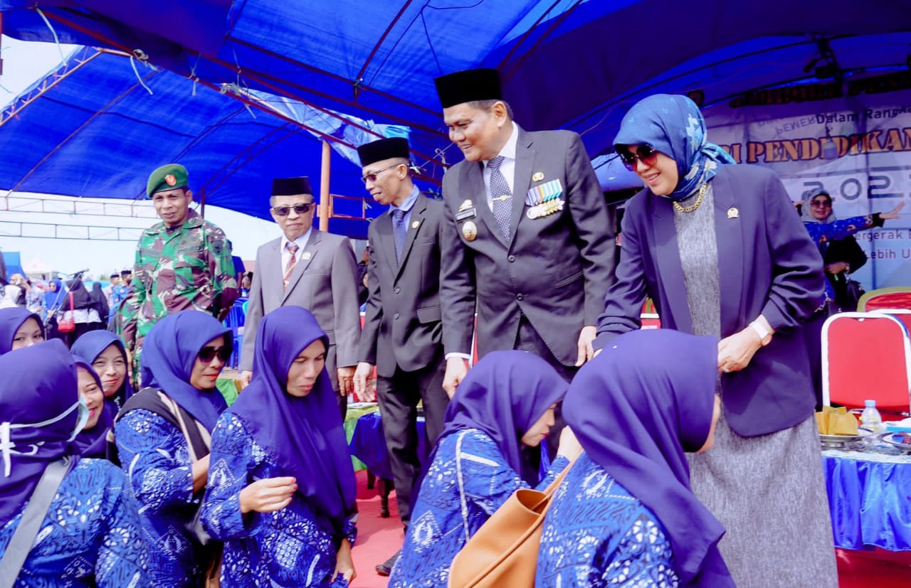 Peringatan Hardiknas Dirangkaikan Jambore Pendidikan Digelar Lappalaona,Bupati Barru dan Anggota DPR RI Apresiasi