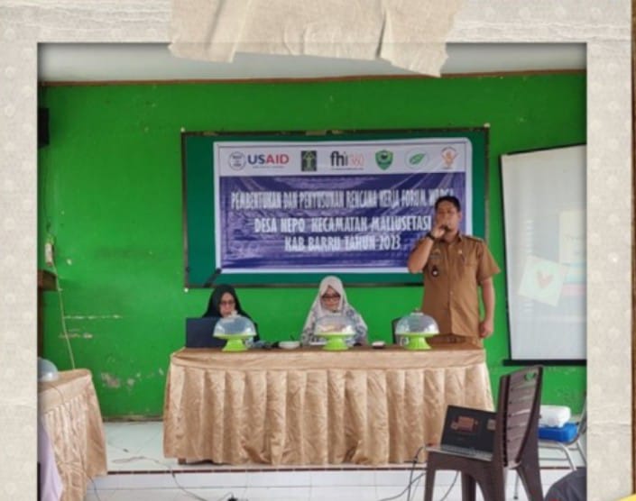 Pembentukan Forum Masyarakat Desa Nepo,Kades Harapkan Ini