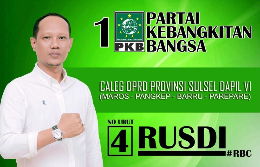 Legislator DPRD Barru Pilih Naik Kelas,Rusdi Siap Mengabdi Untuk Rakyat