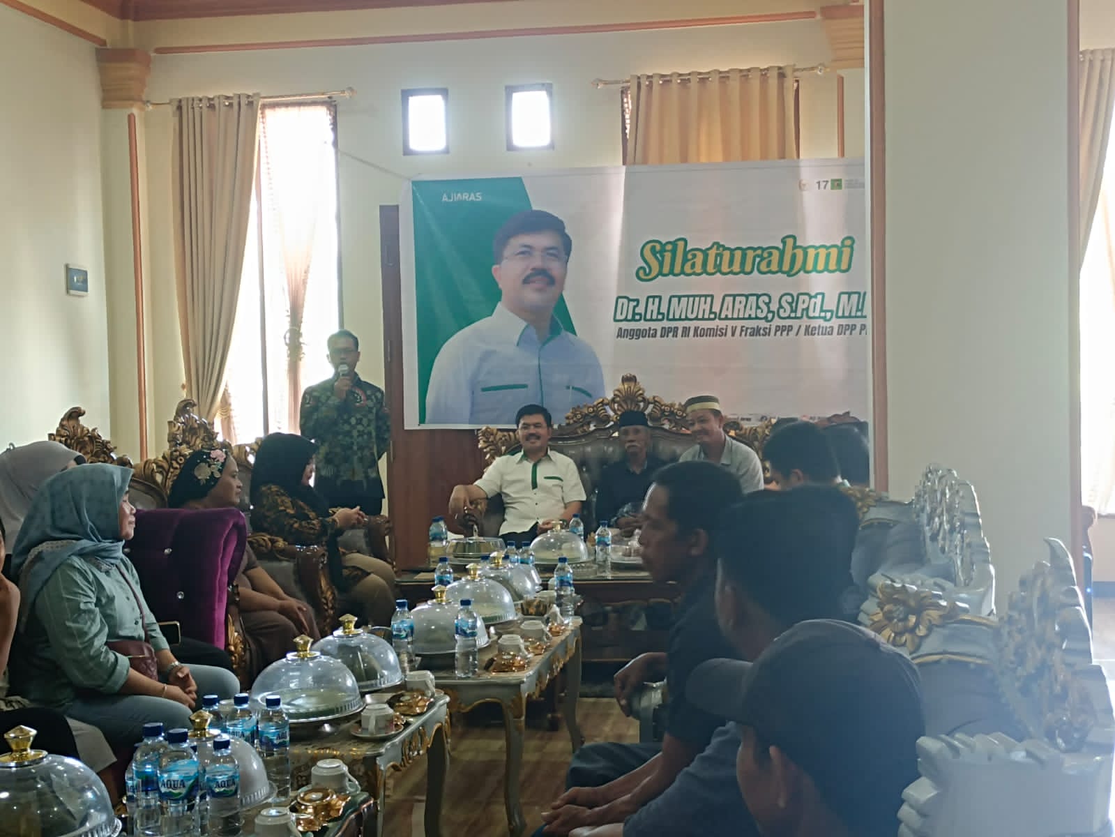 Silaturahmi Duo Aras Di Madello:Anggota DPR RI Fraksi PPP Dan Pengusaha Choky Bolong