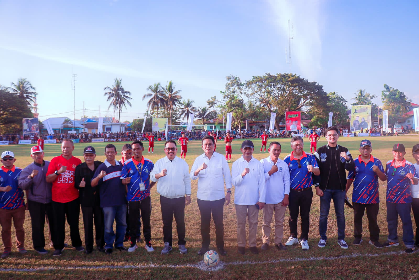 Suardi Saleh Resmi Buka Turnamen Sepak Bola Tanete Cup IV
