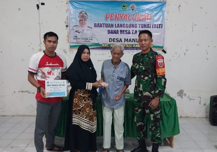 30 KPM di Desa Manuba Terima BLT -DD