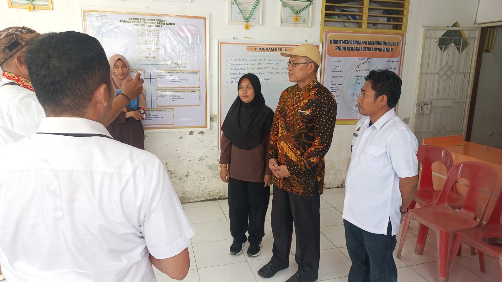 Tim Verifikasi Lapangan KLA Kunjungi Lokus  Desa Siddo,Forum Anak Dapat Motivasi Majukan Desa