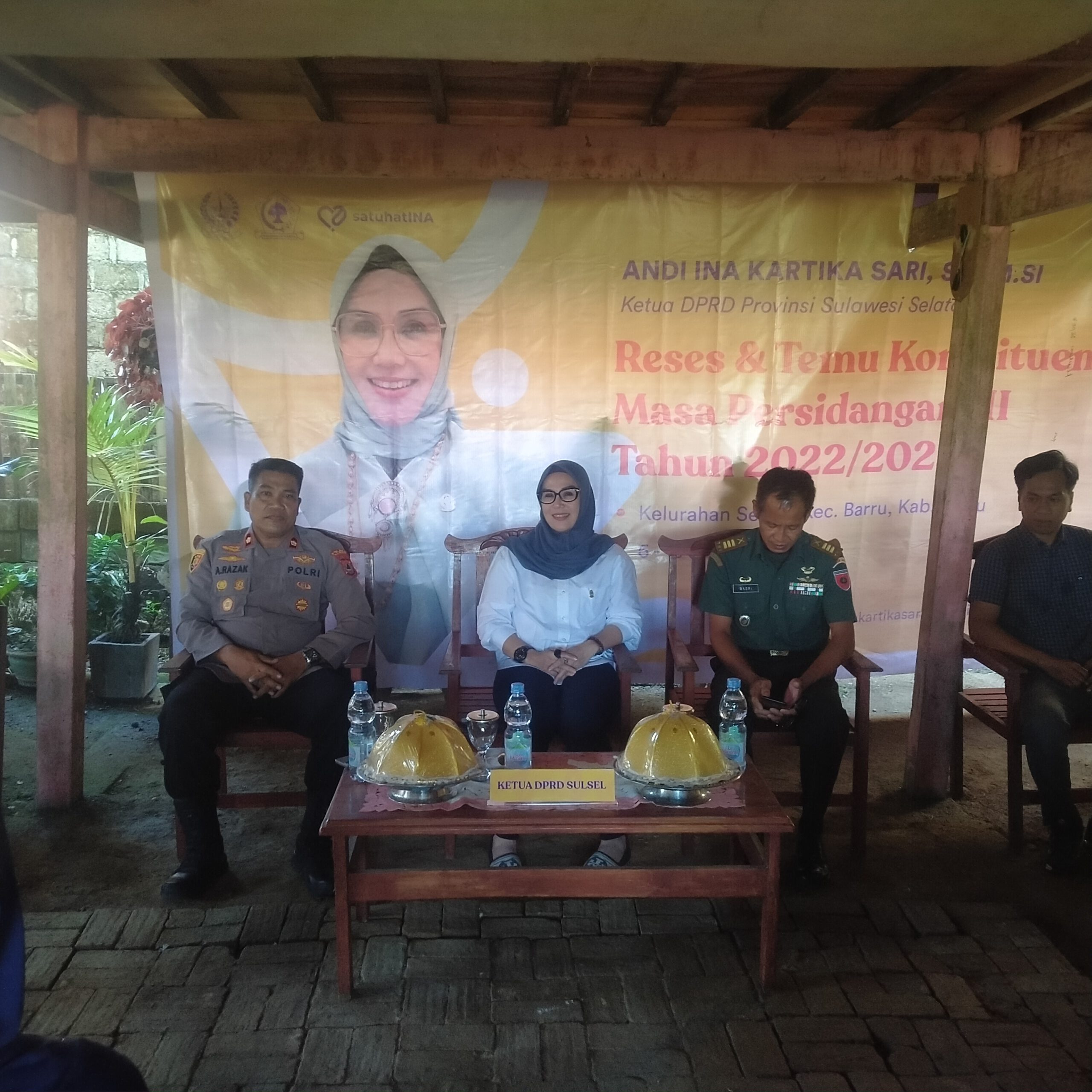 Andi Ina Kartika Sari Jaring Aspirasi Di Kecamatan Barru