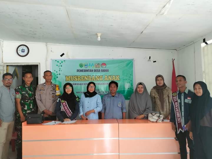 Musrenbang Anak Desa Siddo, Kades : Ruang Aspirasi Anak