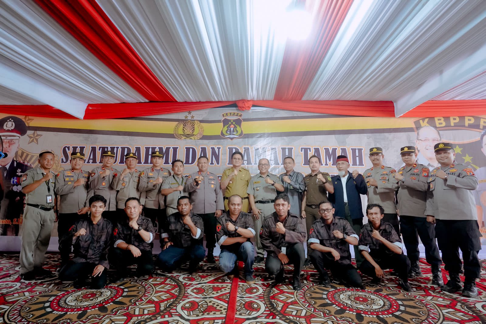 KBPP Polri Resort dan Sektor se-Kab.Barru dikukuhkan, IAS: Terima Kasih Bupati dan Kapolres Barru