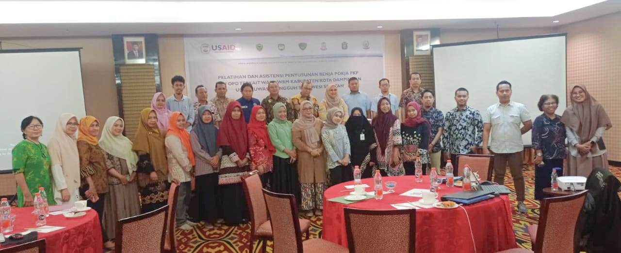 Pemkab Barru ikuti Pelatihan dan Asistensi Penyusunan Rencana Kerja Pokja PKP dan Perangkat Daerah Bidang Air Minum, Sanitasi dan Pengelolaan Sumber Daya Air yang Responsif Gender