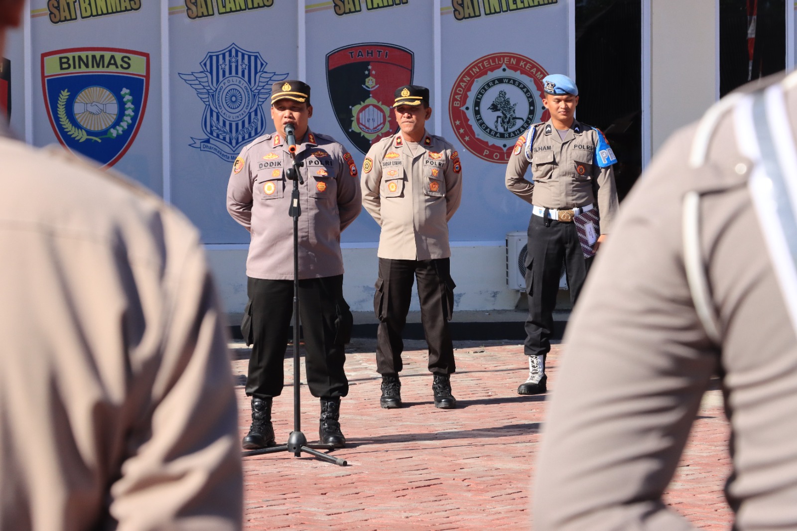 Kapolres Dodik Tekankan Personil Fokus Tugasnya