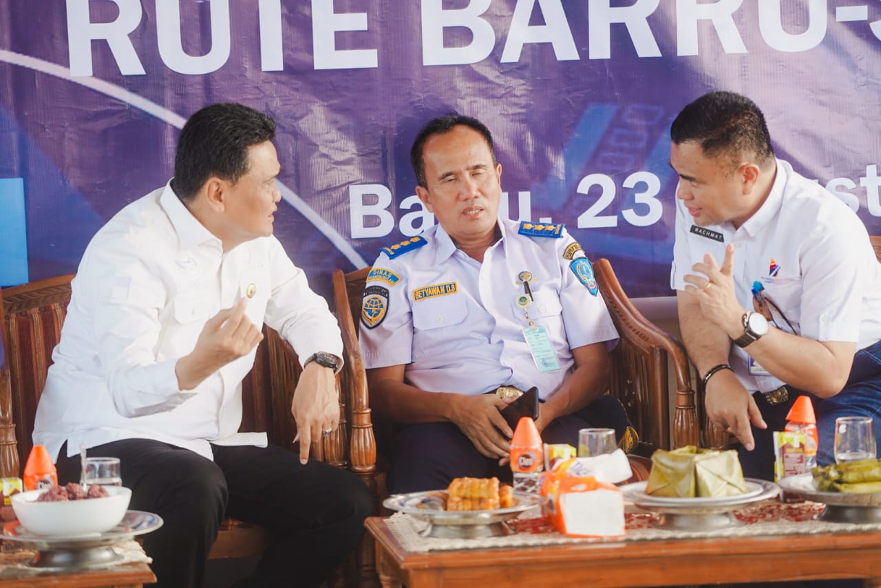 Bupati Barru Apresiasi Hadirnya Bus Trans Andalan