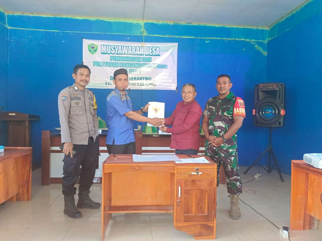 Musdes Perubahan  APBDES Desa Pujananting  Tahun 2023