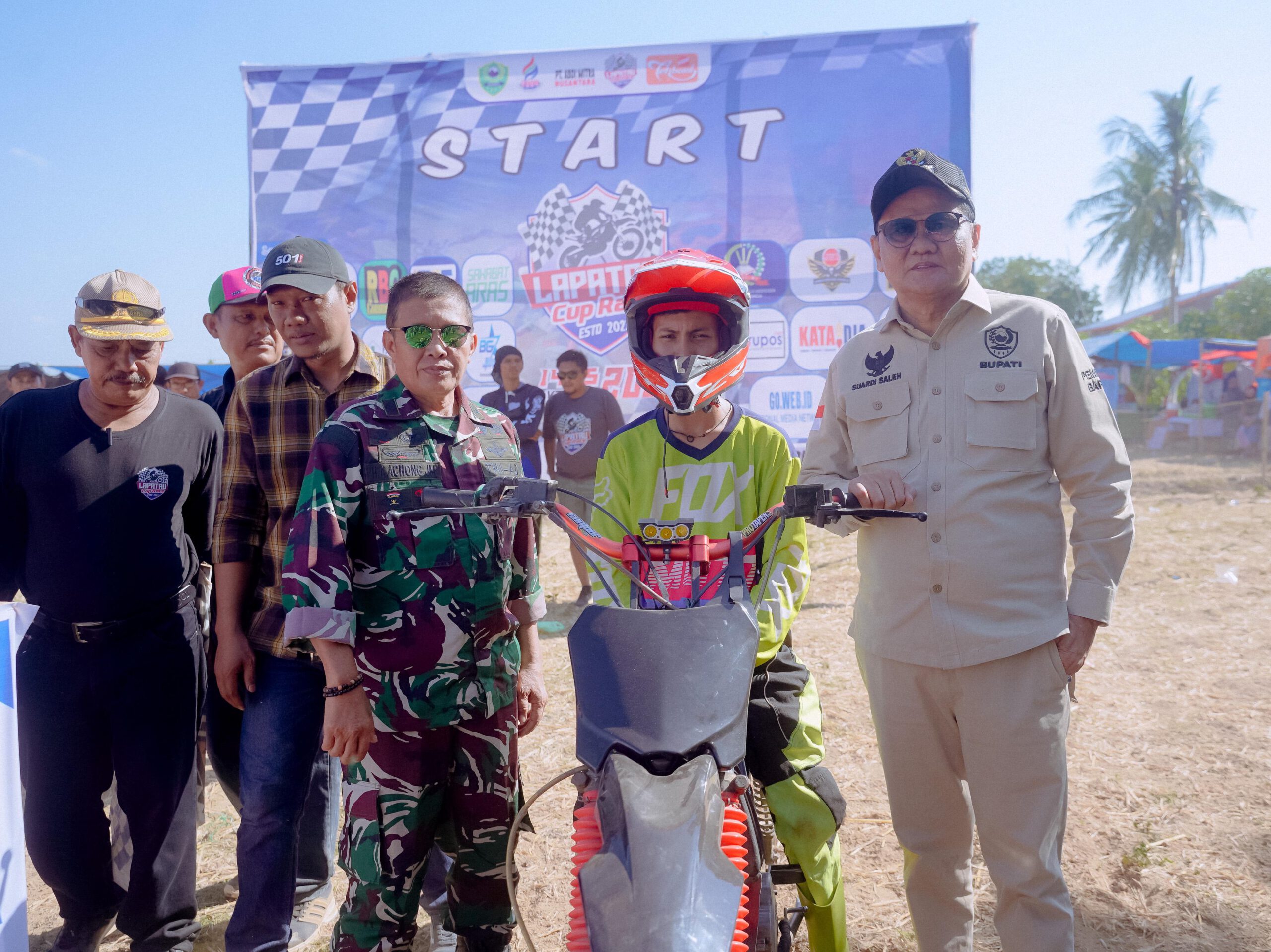 Bupati Buka Lomba Balap Taxi Gabah Lapatau Cup Race