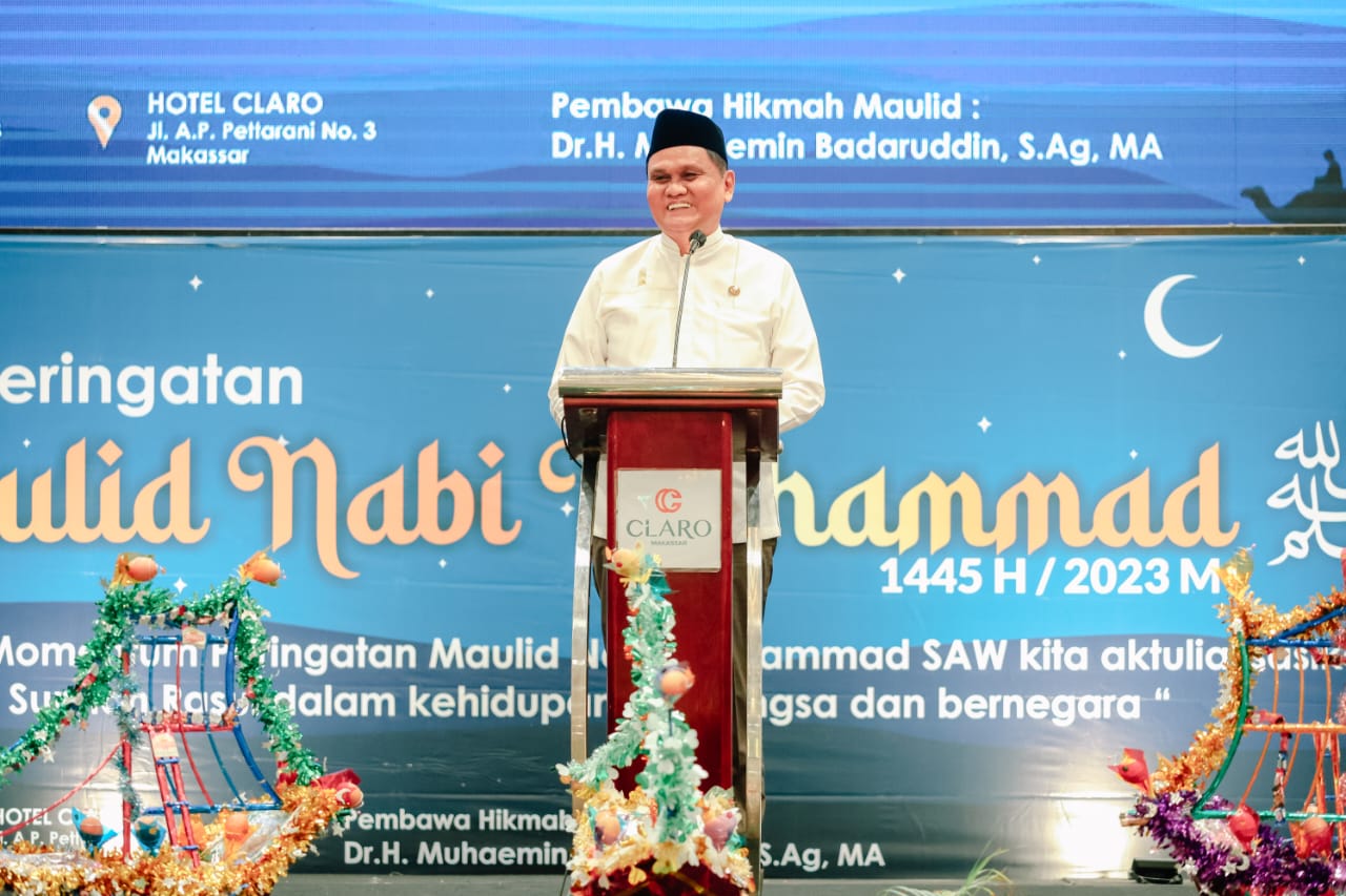 Maulid DPP-KKDB, Bupati Barru Sampaikan Perkembangan Pembangunan Di Daerah