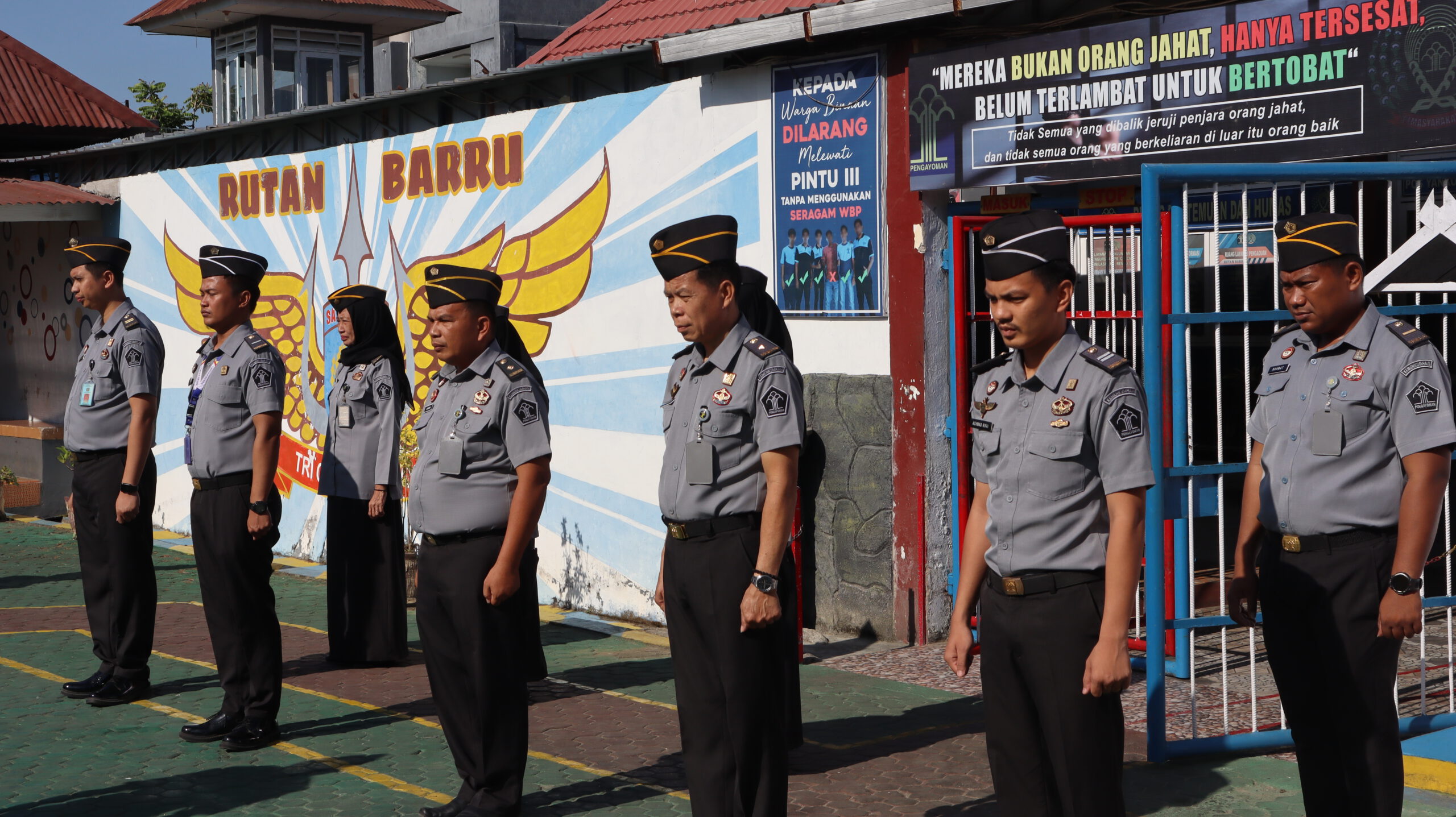 Rutan Kelas IIB Barru Gelar Upacara Hari Kesaktian Pancasila Tahun 2023