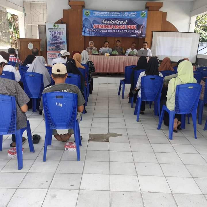 Pemdes Cilellang Kerjasama Bapenda Barru Sosialisasi PBB P2 Tahun 2024
