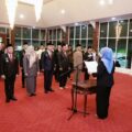 Penyegaran Birokrasi, Bupati Andi Ina Lantik Enam Pejabat Administrator Pemkab Barru