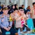 Lomba Gerak Jalan Antar SD Dan SMP Tingkat Kab.Barru Memperingati HUT RI Ke-79