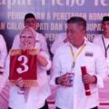 Dapat Urut 3,Paslon INIMI : Semoga Tanda Kemenangan Kami