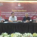 Kadis Kominfo SP Barru Narsum Rakor Kehumasan KPU