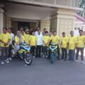 Dilepas Bupati dan Kapolres, Tim Balap Motor Barru Siap Tempur di Pra-Porprov Kab.Wajo